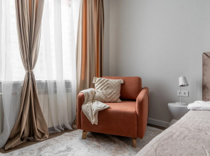 Апартаменты с двумя кондиционерами и стильным ремонтом