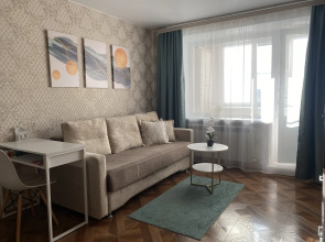 Квартира Уютная квартира с камином и лоджией на Ветеранов