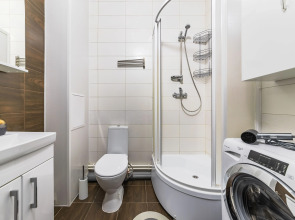 Апартаменты Тихая студия у метро Старая деревня