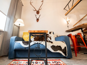 Квартира Студия Охотничий домик  в Центре Красноярска