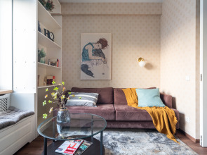 Квартира GM Apartments рядом с Кремлем на Полянке