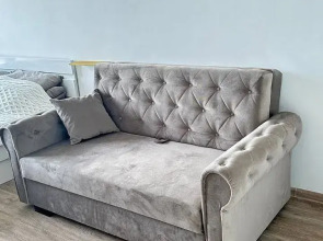 Квартира Бело-золотая Студия