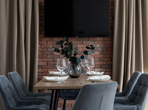 Просторная стильная квартира с видом на горы. Кватро 43