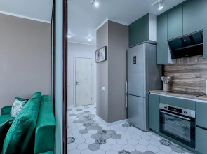 Квартира Green FOX с видом на Приволжский Затон