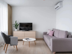 Апартаменты Selfy Apartment с панорамным видом на город и остров мечты