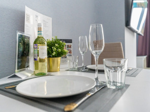 Апартаменты Lalapart Aquamarine с балконом у метро Дмитровская