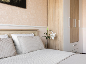 Апартаменты с 3мя комнатами NevaBed в небоскребе