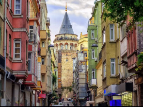 Апартаменты In the heart of Istanbul - Galata Tower view