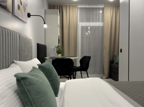 Pizhama: "Shalfey" s kukhney i stiralnoy mashinoy Apartments