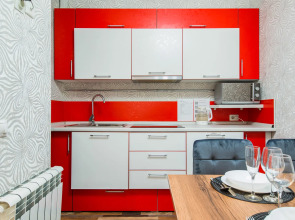 Квартира 2-к у залива в новом доме на Пирогова 2/2 от RentAp, 6 сп.мест