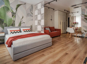Novaya krasivaya studiya v ZhK Aston Otradnyj naprotiv TC Raduga Park Flat