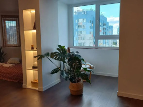 Квартира с панорамным видом на Волгу