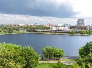 Апартаменты ДВА ГОРОДА - На набережной у Острова мечты и Технопарка