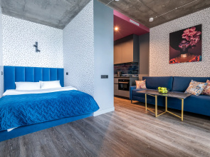 Apartamenty Bulbash na vysokom etaze s vidom na ZK Minsk Mir