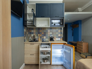 Апартаменты KeyGo 1011 Студия рядом с метро Окружная