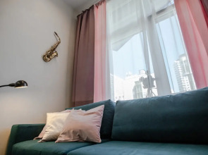 Двухуровневая Квартира Джаз ElenaSweetHome рядом с ТЦ Москва и Садовод