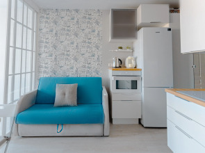 Апартаменты Lalapart Marengo с панорамным видом на 35 этаже небоскреба Савеловский Сити