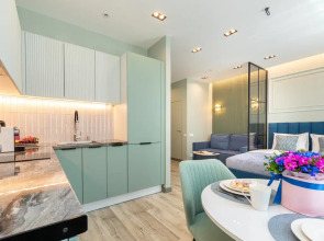 Апартаменты «Голубика, комфорт» в районе ВДНХ «Эстет Апарт»