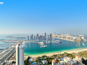 Апартаменты Bnbmehomes 54th Floor Sea View Heart of Marina - 5407