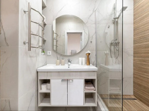 Апартаменты для 5 гостей рядом с аквапарком Ривьера