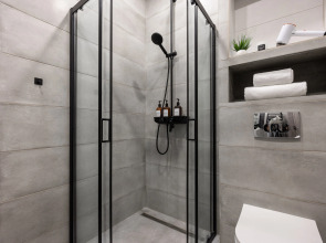 Просторная стильная квартира с видом на горы. Кватро 43