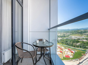 Апартаменты Оранж УК Атмосфера с Видом на Горы