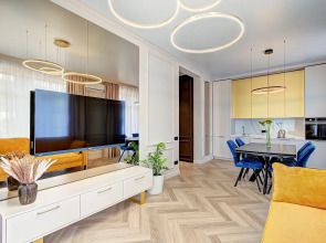 Квартира Большая Стильная в Жк Аллея Парк