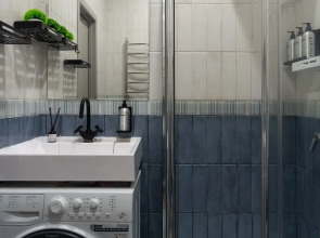 Апартаменты KeyGo #1010 Студия рядом с метро Окружная