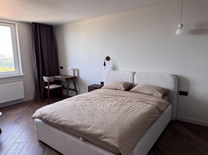 Квартира Новая 1-комнатная квартира с видом на Волгу