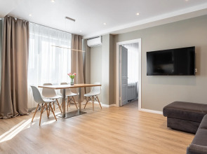 Квартира Krasroom в Центре с Видом на Енисей