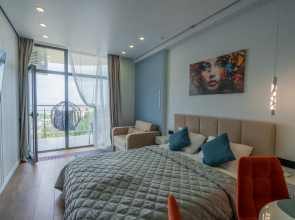 LS-Art-Only You s pryamym vidom na more S 4 Etazha Apartments