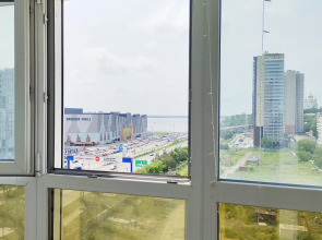 Квартира студия с видом на Амур и город