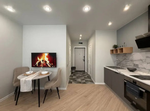 Квартира Новая уютная студия рядом с Аквапарком