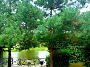 Cottage Kld Na Beregu Ozera S Shikarnoy Besedkoy Na Vode Private house