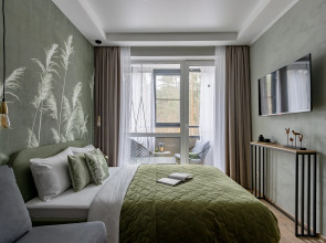 Квартира Студия с Качелью в Зеленогорске