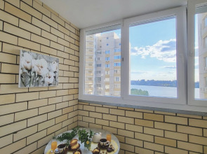 Апартаменты Впечатляющий вид на водохранилище и город