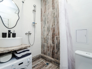 Апартаменты Новая Cтудия в Cтиле Минимализм рядом с Ботаническим Садом