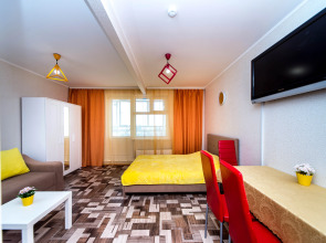 Квартира 1комнатная для 4 человек на 17 этаже с видом на город