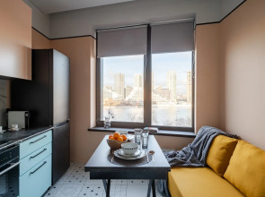 Апартаменты LEVEL Нагатинская c 1 спальней