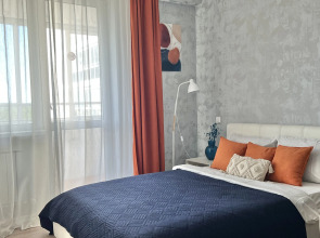 Апартаменты Просторная 1 комнатная квартира