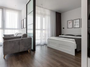 Современные Апартаменты с Видом на Национальную Библиотеку