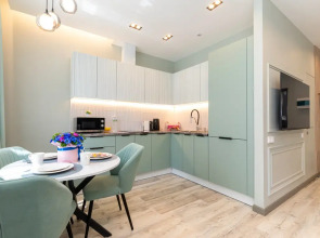 Апартаменты «Голубика, комфорт» в районе ВДНХ «Эстет Апарт»