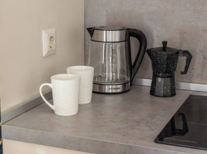 Квартира Moscow Deluxe Apartments Family Suite City View