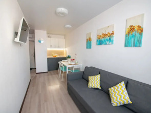 Уютная студия 5 на улице Фастовская