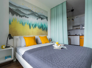 Апартаменты в 8 мин от метро для 4 гостей