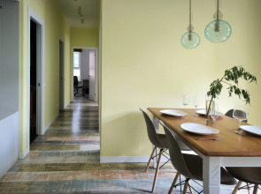 Квартира Комфортная с Просторной Гостиной, Спальней, Детской, Кабинетом и Двумя Санузлами