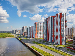 Апартаменты на 25 этаже с видом на Финский залив