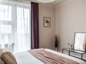 Квартира Moscow Deluxe Apartments Family Suite City View