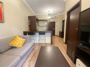 Однокомнатная квартира с Видом на Горы в 300м от Подъёмника