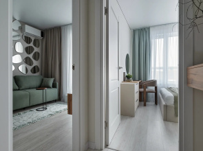 Odnakomnatnaiy Otrazhenie s Vidom Na Nevu Flat